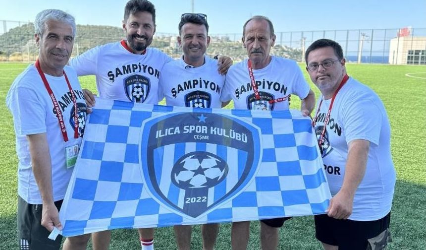 Ilıcaspor’un down sendromlu antrenörü Çağrı Sunay ilham kaynağı