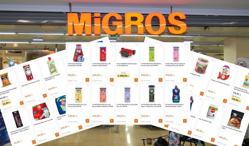 Migros’tan dev Ekim indirimi! Yağ, un, şeker ve temizlik ürünlerinde fırsat