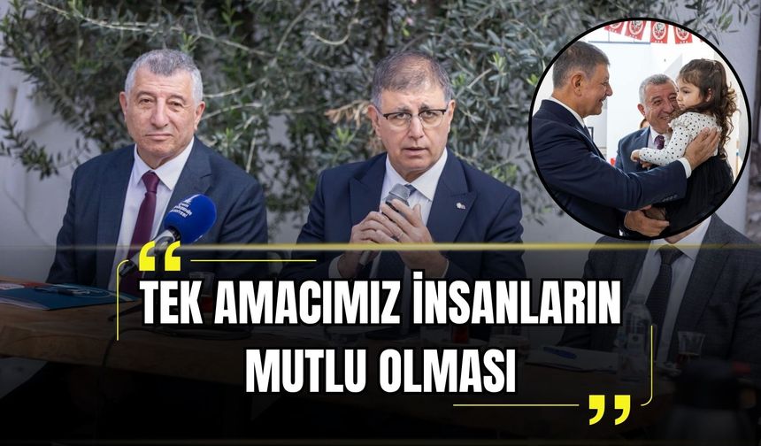 Başkan Tugay’dan Güzelbahçe’ye mesaj: 'Tek amacımız insanların mutlu olması'