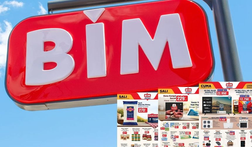Bu hafta BİM’de yok yok! 65 inç QLED TV’den kavurmaya kadar BİM 18-21 Kasım aktüel kataloğu yayımlandı