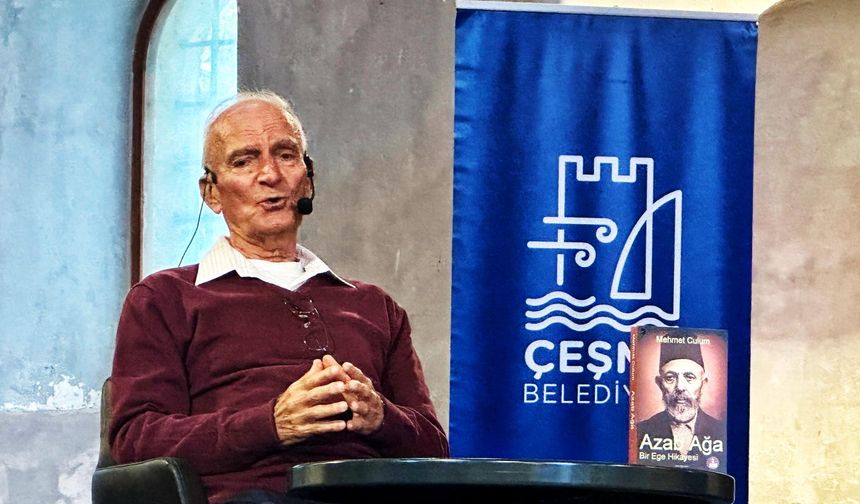 Çeşmeli Yazar Mehmet Culum, okurlarıyla buluştu