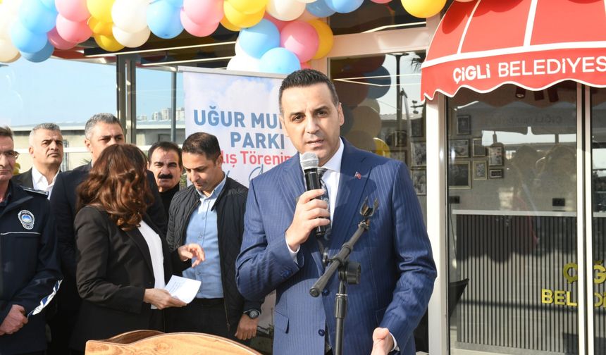 Çiğli’de mahalleye nefes aldıran proje