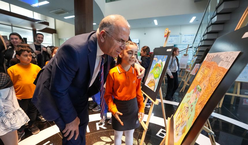 Geleceğin sanatçıları ve iklim krizi: Bu resimler hepimizi düşündürmeli!