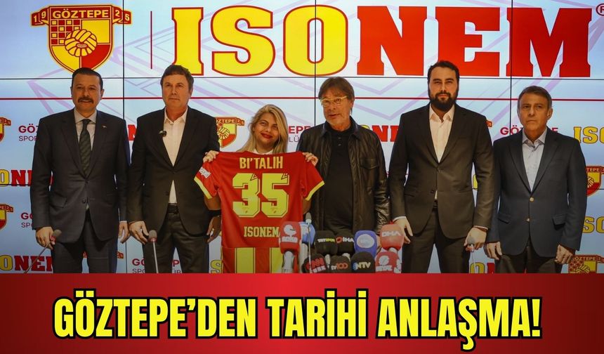 Göztepe’den tarihi anlaşma: Gürsel Aksel’in yeni adı ISONEM Park oldu