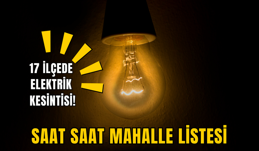 İzmir’de 25 Mart Çarşamba günü planlı kesinti! Gediz Elektrik uyardı