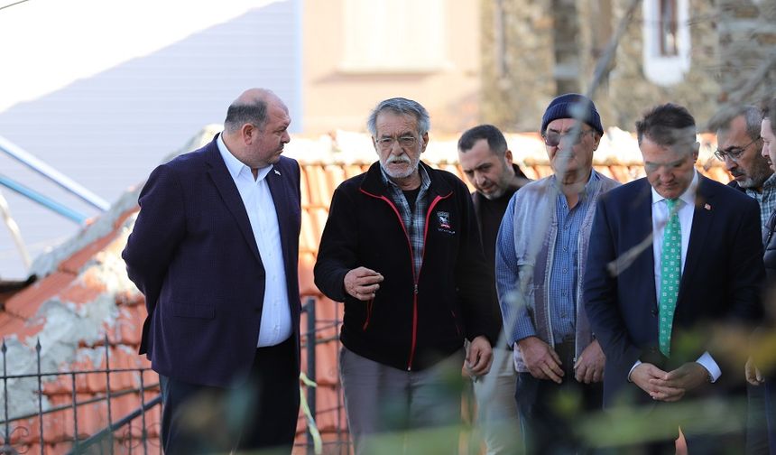 Menderes’te kritik inceleme! Başkan Çiçek harekete geçti