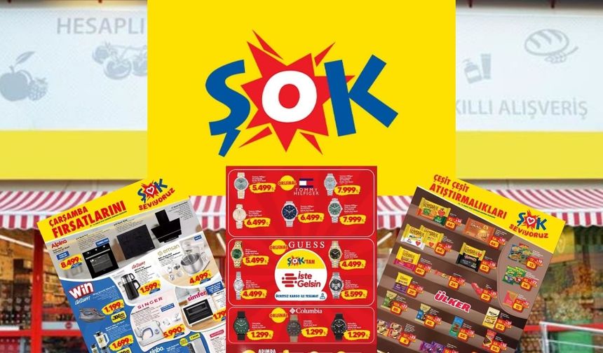 Mutfağınıza ve evinize özel dev indirimler ŞOK’ta! 10-16 Aralık Aktüel kataloğu yayımlandı!