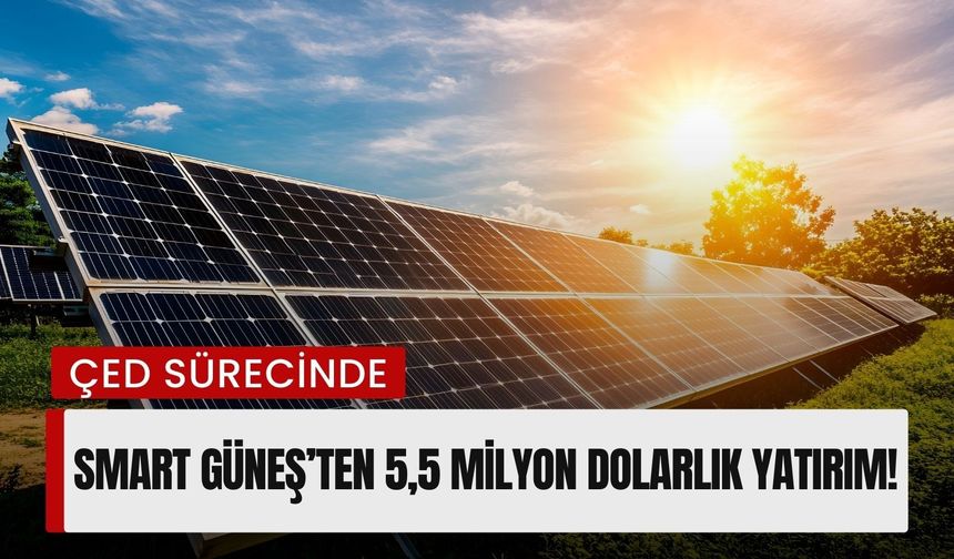 Smart Güneş karını artıracak yeni GES projesini açıkladı