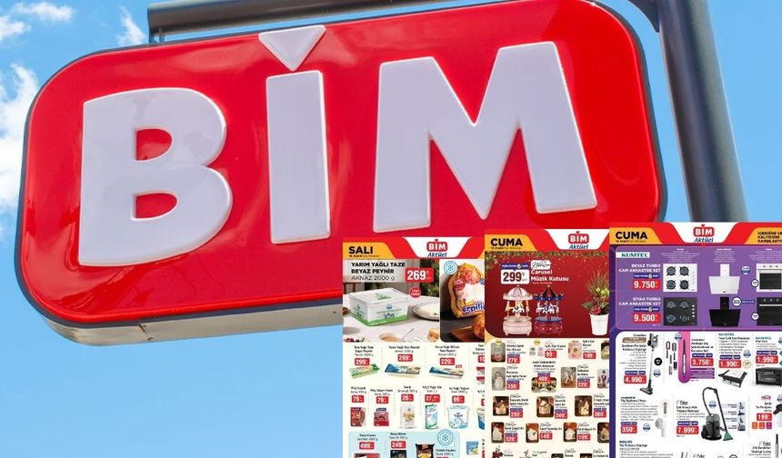 Yılbaşı alışverişi BİM’den yapılacak! 16-19 Aralık Aktüel ürünler kataloğu yayımlandı