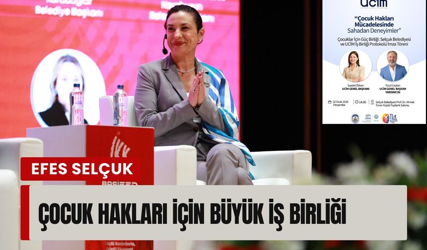 Efes Selçuk’ta çocuk hakları için büyük iş birliği