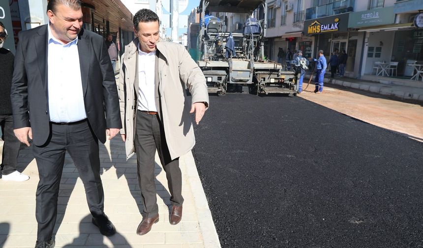 Esnafın yüzü güldü: Temel Cingöz Caddesi yenileniyor