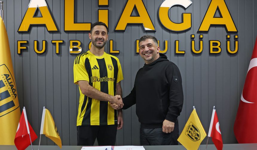 Gol makinesi Aliağa FK’ya imzayı attı!