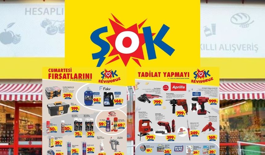 Haftasonu ŞOK olacaksınız! Yapı market ürünleri dev indirimlerle ŞOK'a geliyor!