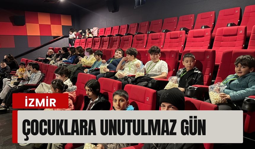 Seferihisar Belediyesi’nden çocuklara unutulmaz gün