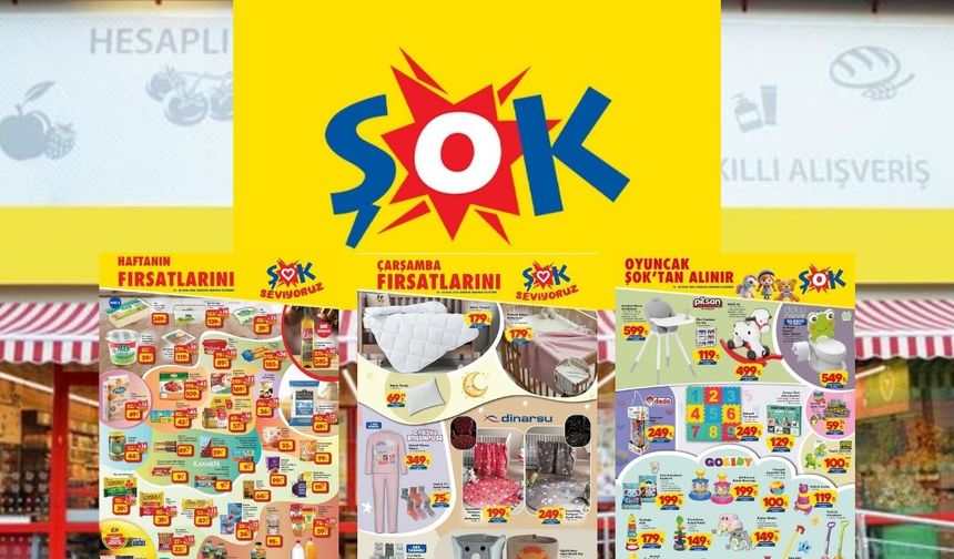 ŞOK'ta bu hafta neler var? ŞOK 14 Ocak 2026 Aktüel kataloğu: ŞOK'ta bu hafta hangi ürünlerde indirim var?