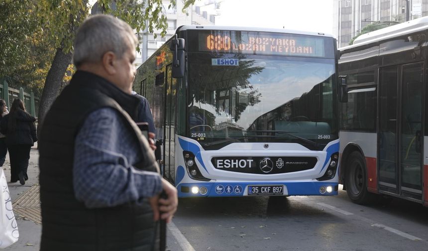Sakın otobüs beklemeyin! İzmir'de 5 büyük durak hizmet dışı!