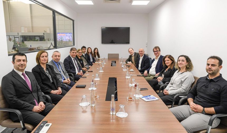 Floransa heyetinden Başkan Tugay’a ziyaret