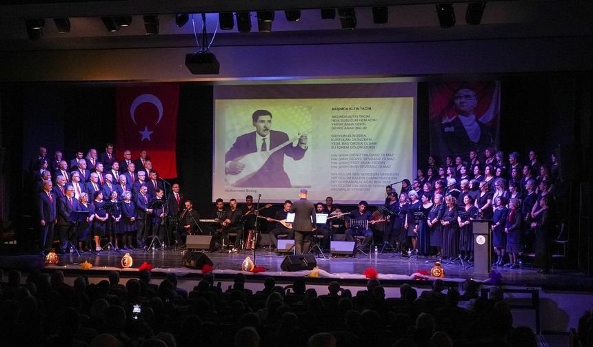 Gaziemir’de belediye korosundan unutulmaz konser