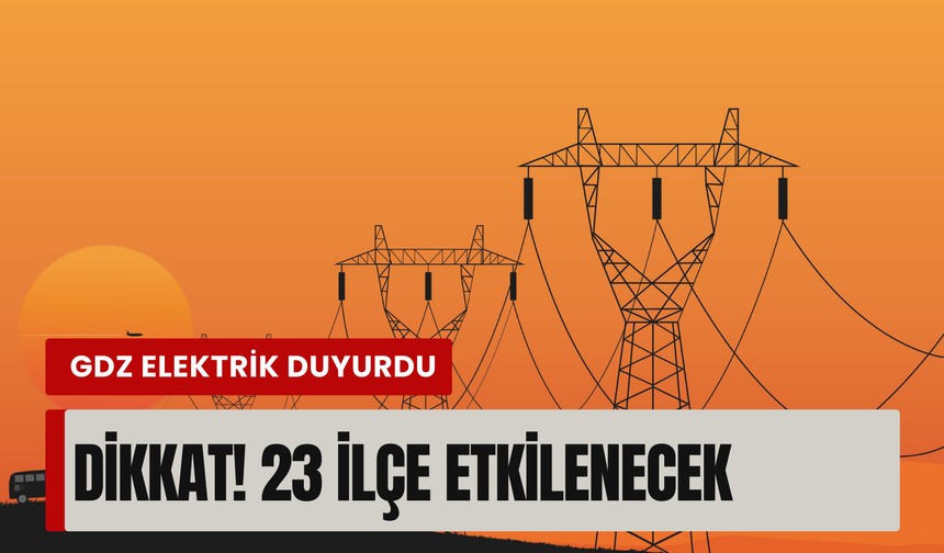 İzmir’de 26 Şubat Perşembe günü planlı kesinti! Gediz Elektrik duyurdu