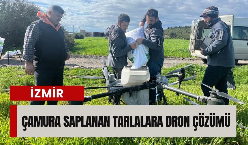 İzmir'i sağanak vurdu, çiftçi çözümü gökyüzünde buldu!