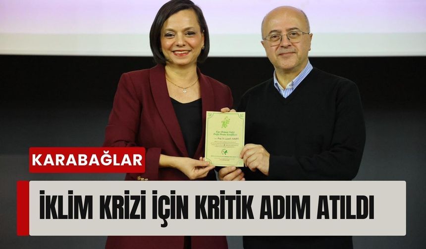 Karabağlar’da iklim krizi için kritik adım