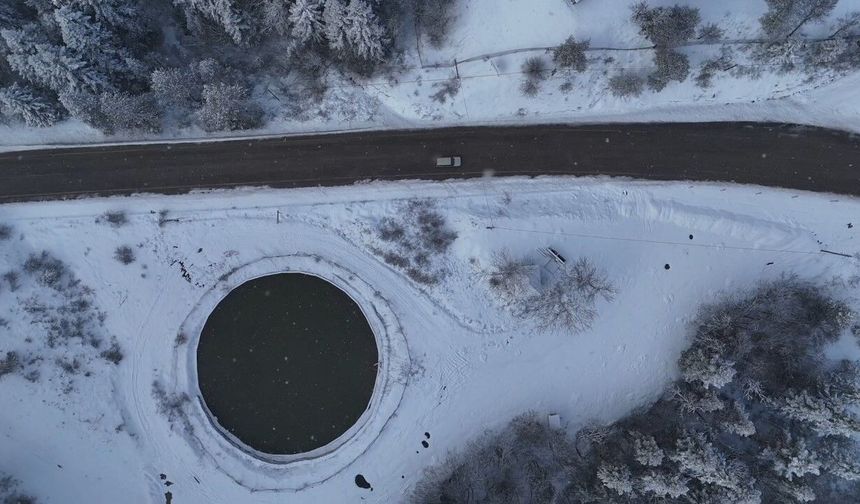 Karabük’te kış masalı