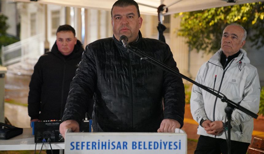 Seferihisar 6 Şubat’ı unutmadı