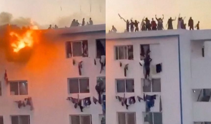 Öğrenci isyanı facia ile bitti: Kampüste yangın çıktı