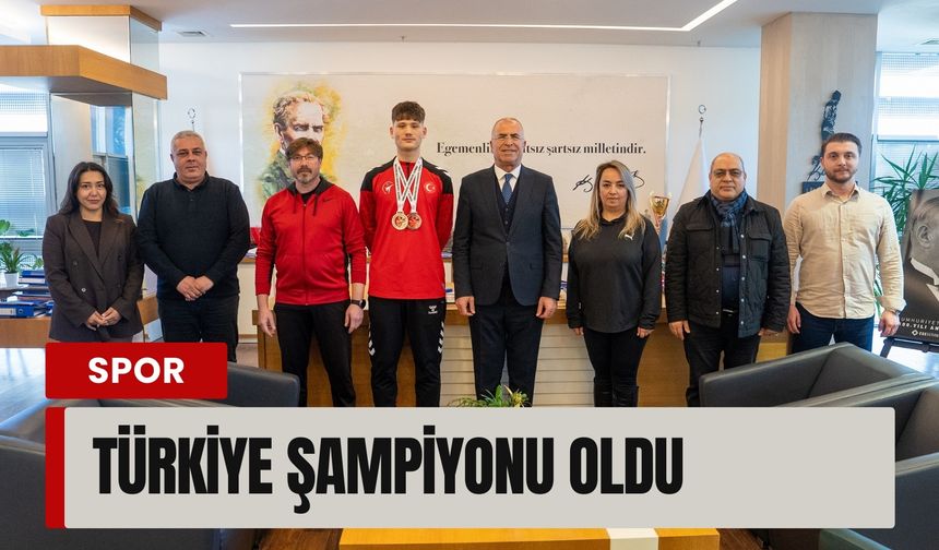 İzmir’den çıktı, Türkiye şampiyonu oldu