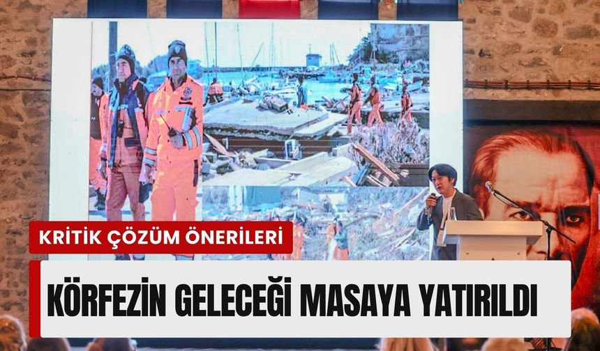Bilim insanları İzmir Körfezi’nin geleceğini masaya yatırdı