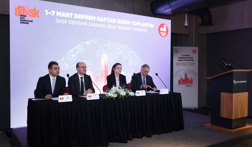 DASK’tan Deprem Haftası’nda finansal güvence mesajı