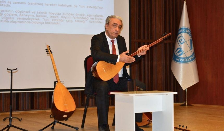 EÜ Konservatuvarı’nda Bağlama Tını Estetiği ele alındı