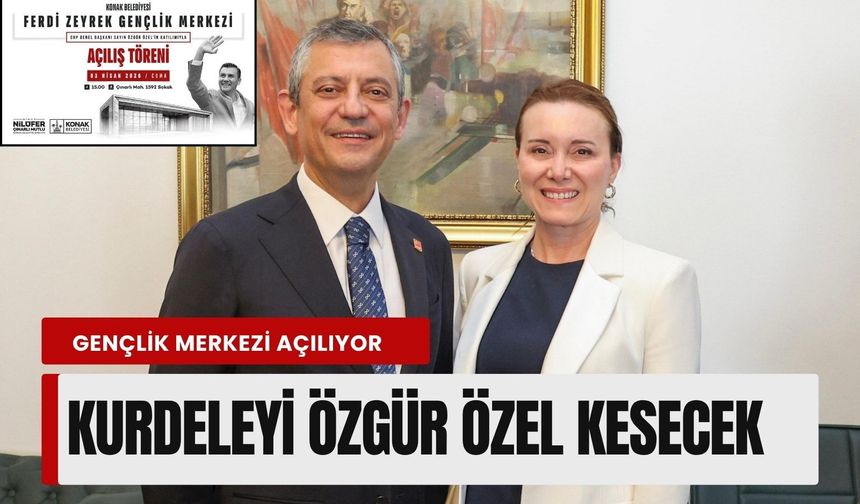 Konak’ta yeni gençlik merkezi: Açılışı Özgür Özel yapacak