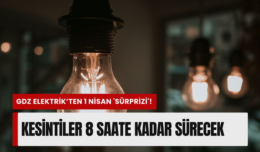 İzmir’de 1 Nisan Çarşamba günü planlı kesinti! Gediz Elektrik uyardı