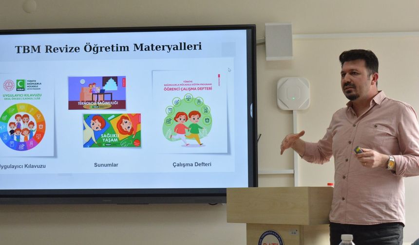 Okul temelli müdahale ile bağımlılığa karşı eğitim vurgusu yapıldı