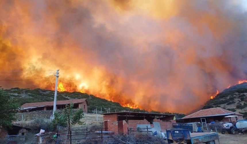Salihli’de orman yangınına karşı kritik toplantı