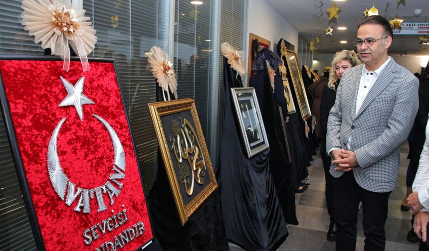 'Sanatın Diliyle Değerlerimiz' sergisi İzmir’de