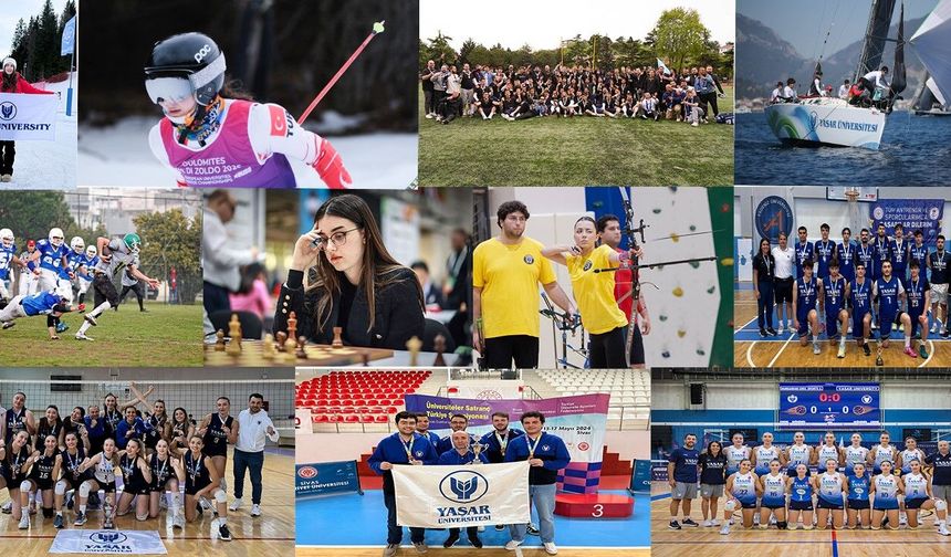 Yaşar Üniversitesi spor başarılarını Avrupa’ya taşıyor