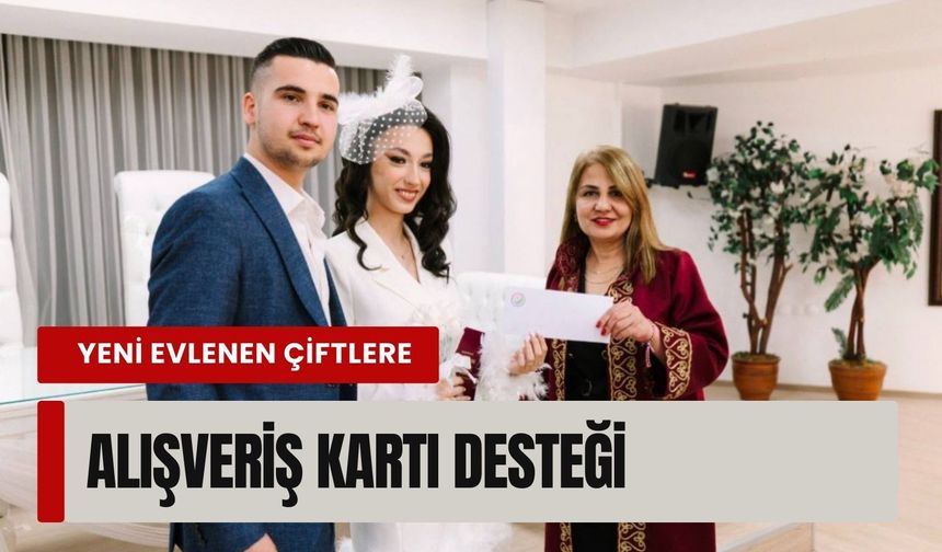 Balçova Belediyesi’nden evli çiftlere destek