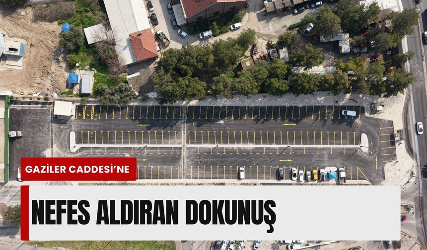İzmir’de 154 araçlık ücretsiz otopark açıldı