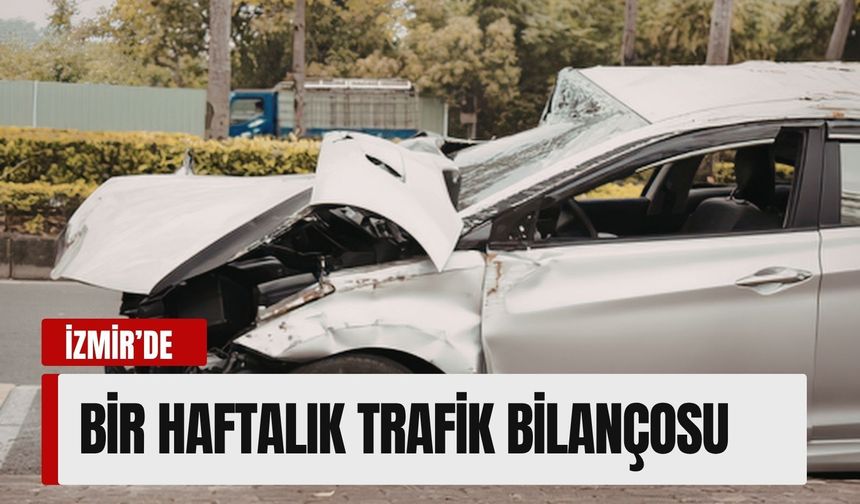 İzmir’de bir haftalık trafik bilançosu: Kazaların %62’si motosiklet kaynaklı!