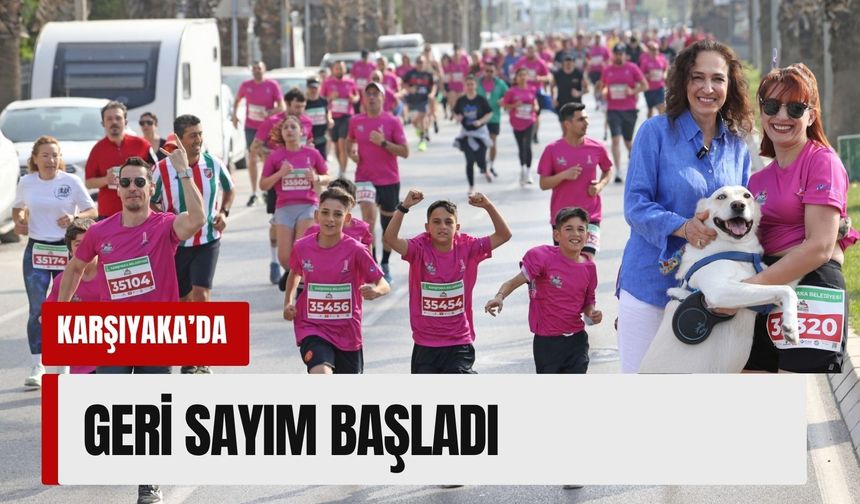 Karşıyaka’da 37. Zübeyde Hanım Koşusu için geri sayım