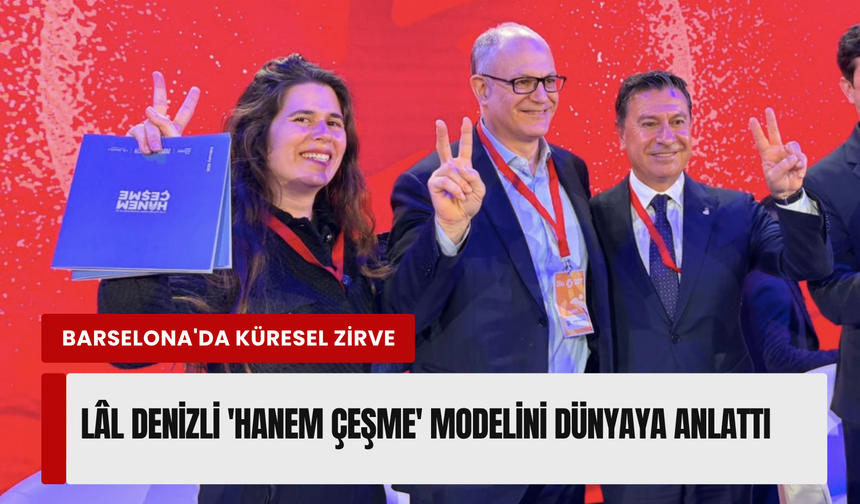 Lâl Denizli, İspanya Başbakanı Sanchez'e 'Hanem Çeşme'yi anlattı