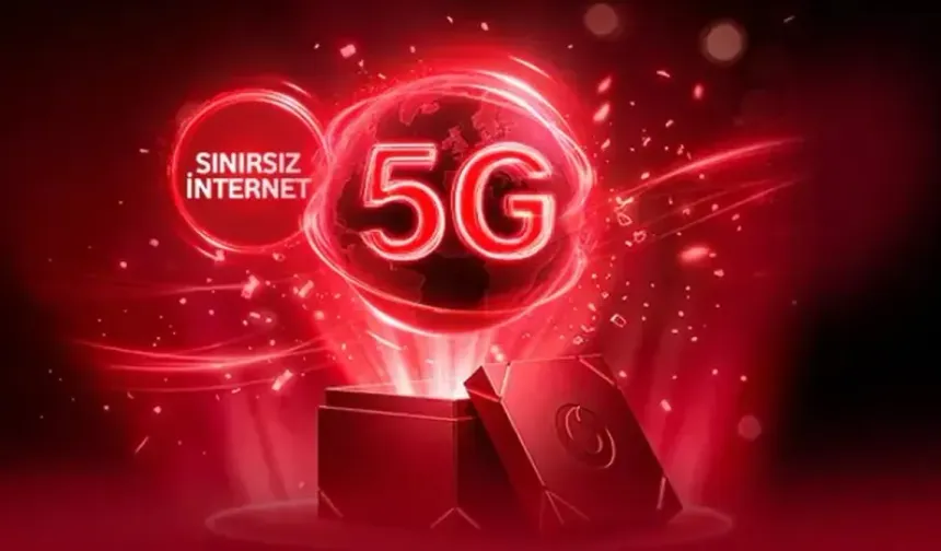 Vodafone’dan 5G müjdesi: 81 ilde 1 günlük sınırsız internet hediyesi!