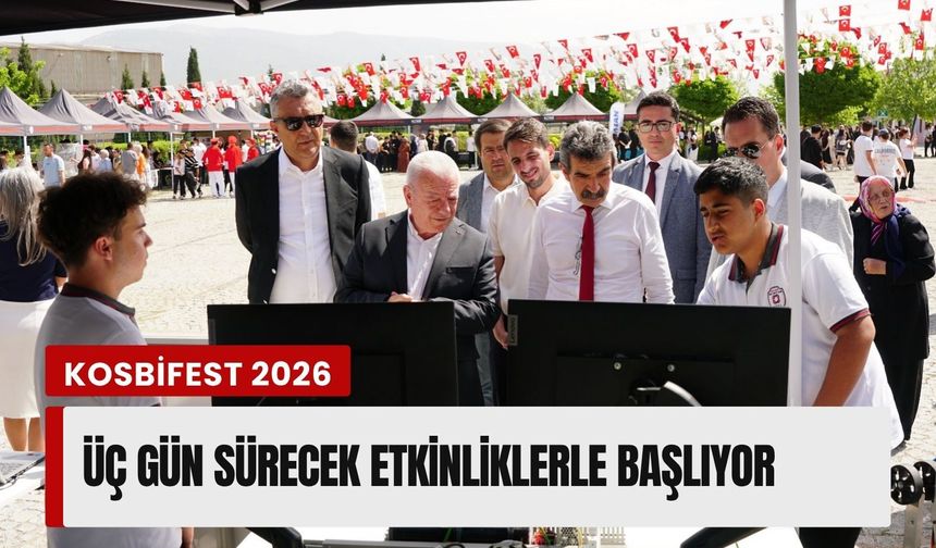 KOSBİFEST 2026, İzmir’de üç gün sürecek etkinliklerle başlıyor