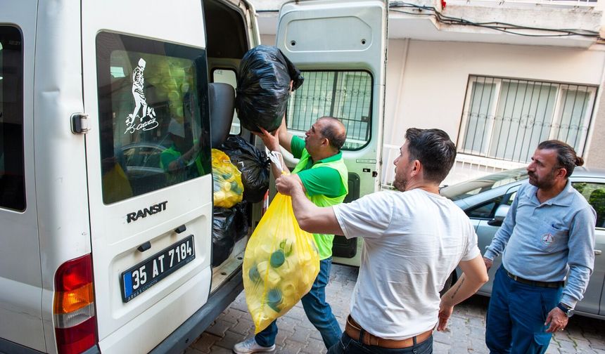 Karşıyaka’da mavi kapaklar umuda dönüşüyor