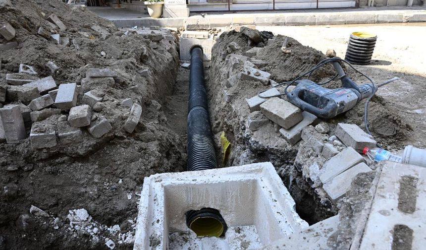 Saruhanlı’da 22 Milyon TL’lik altyapı projesi: Yarısı tamamlandı