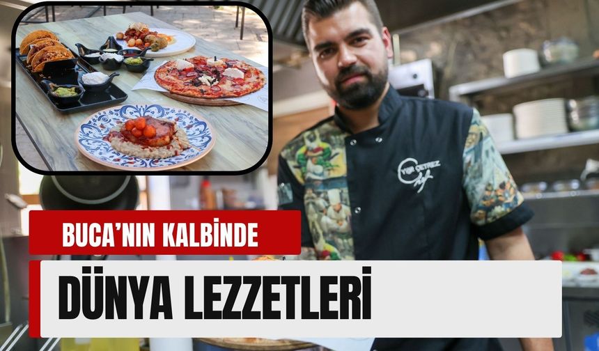 Buca’da Boudja Gastro dünya mutfağıyla ilgi görüyor