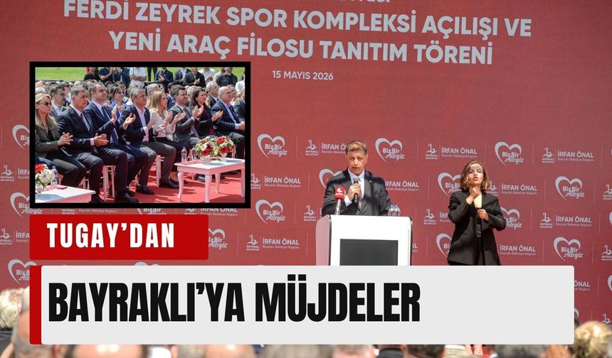 Büyükşehir’den Bayraklı’ya müjde yağmuru!