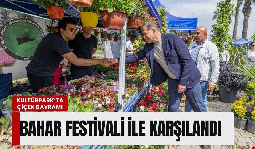 Kültürpark’ta Çiçek Bayramı: İzmir baharı Balkon ve Bahçe Festivali ile karşıladı